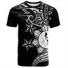Harajuku 3D Philippinisches Nationalwappen Aufdruck T-Shirt Philippinen Maori Stammesstile Grafik-T-Shirts Mode-T-Shirts Kleidung