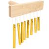 8Tone Chimes SingleRow Tube Children S Percussion Instruments Orff Preschool Toys with Hammer(Gold )