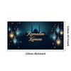 Bannière Ramadan Kareem Toile de fond Lanternes Lumières Décoratif Festival Fête Événement Célébration Graphique Décor Islamique Arrière-plan