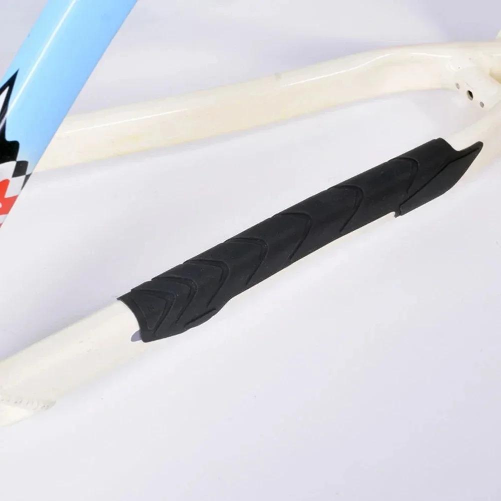 Silicone Bike Chain Sticker Bicycle Frame Protector Chain Guard Sticker Frame Guard Scratch Resistant Protector Mtb Accessories