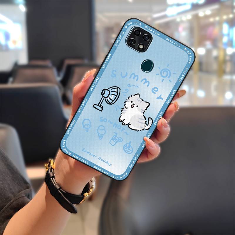 Wodoodporne Silikonowe Etui na Telefon Dla ZTE Blade V2020 Vita/Blade20 Smart/10 Smart Graffiti Śliczne Pyłoszczelne Kreskówkowe Trwałe