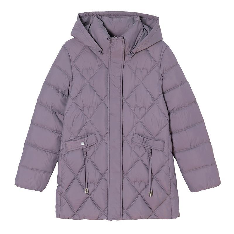 Mom's winter down cotton-padded clothes Middle-aged women's winter cotton-padded jackets New wide too autumn and winter jackets thickened