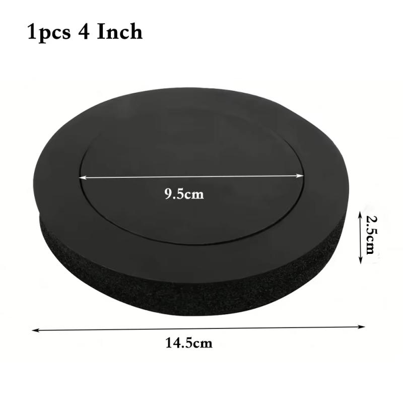 4/5/6.5 Inch Universal Car Door Soundproof Cotton Speaker Bass Ring Foam Woofer Pad Noise Sound Insulation ring Accessories