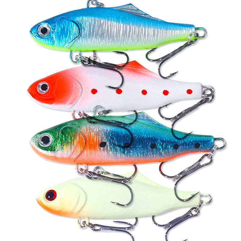 1pc HENGJIA 23.6g/6.7cm Game VIB Metal Fishing Lure Wobbler Fishing Tackle