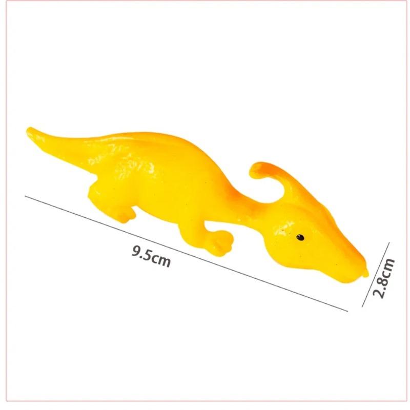 20Pcs Colorful Finger Catapult Dinosaur Games Kids Birthday Baby Shower Party Favor Giveaway Christmas Carnival Party Gift