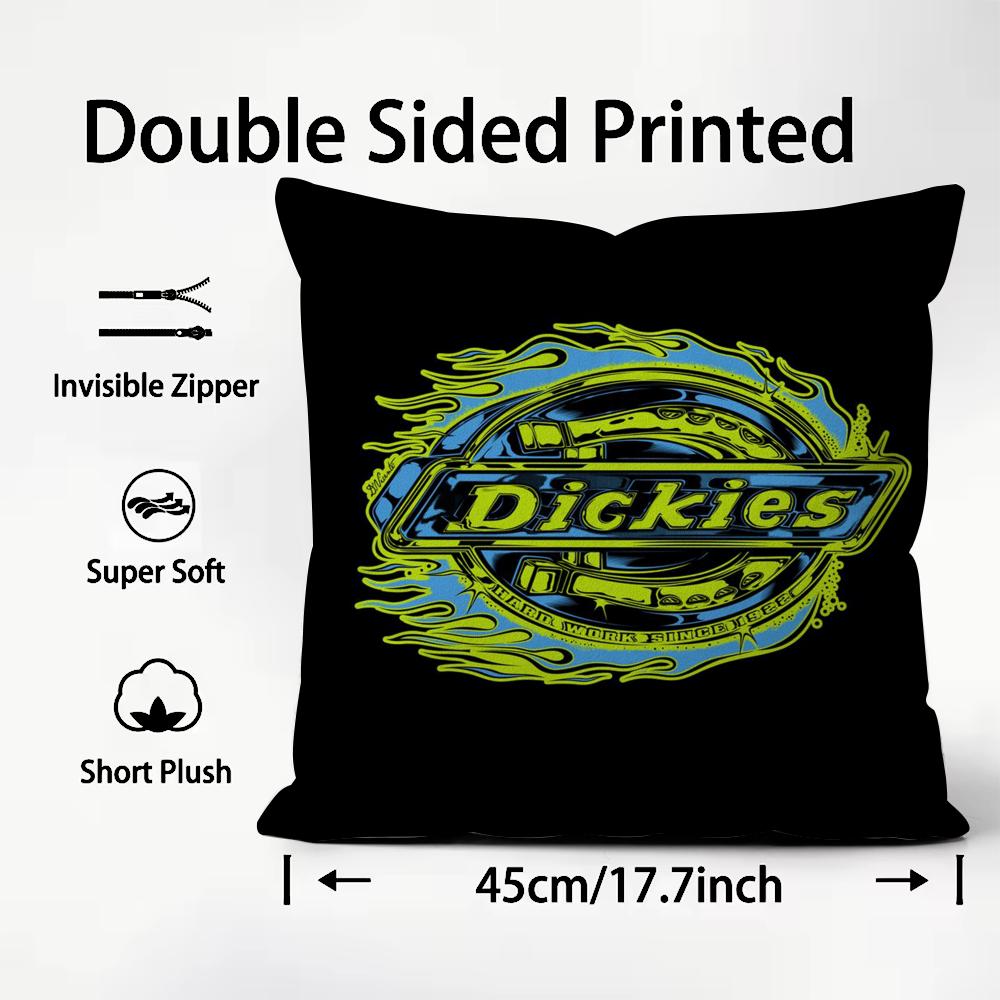 Luxury D-DickiesS Cushion Cover Comfortable Reversible Pillow Cover Ideal for Car Sofa Bedroom & Beyond