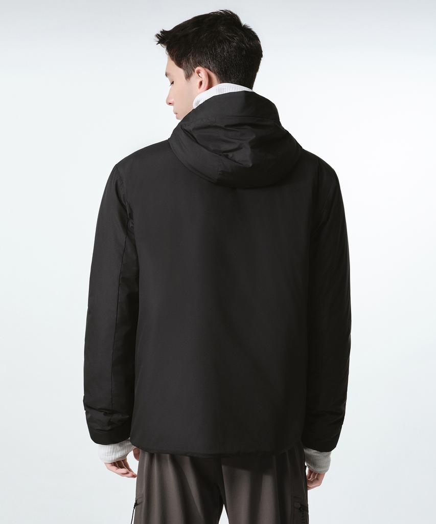 MUSINSA STANDARD [City Leisure] Hooded All-Round Padded Jacket [Black]