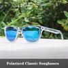Ochelari de Soare Transparenți Vintage pentru Bărbați Utilizare la Condus Ochelari pentru Sporturi în Aer Liber Femei Ochelari de Soare la Modă Ochelari cu Ramă din Sticlă Transparentă Ochelari UV400
