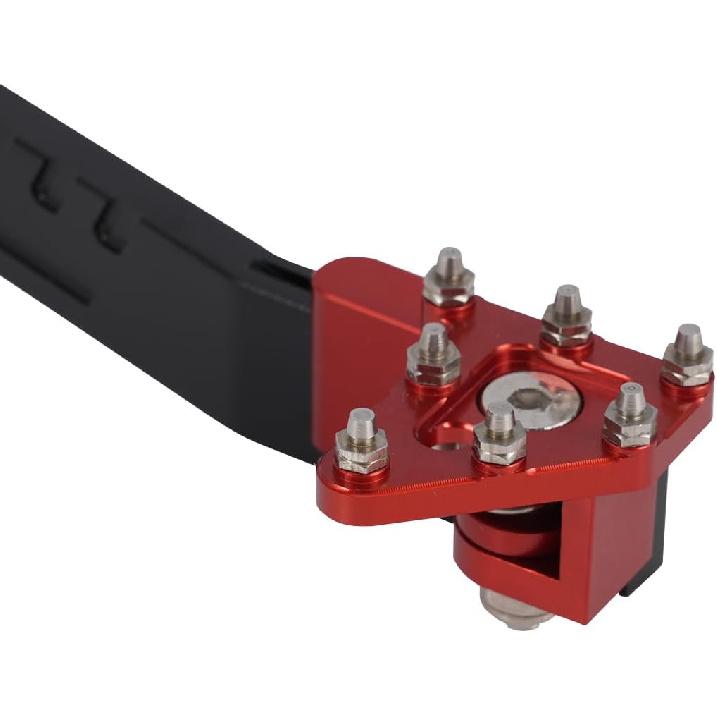 Motorcycle Rear Brake Pedal Foot Lever Extened Foldable CNC for CRF 110 CRF 110F CRF110 CRF110F 2013-2025 Dirt Bike Red