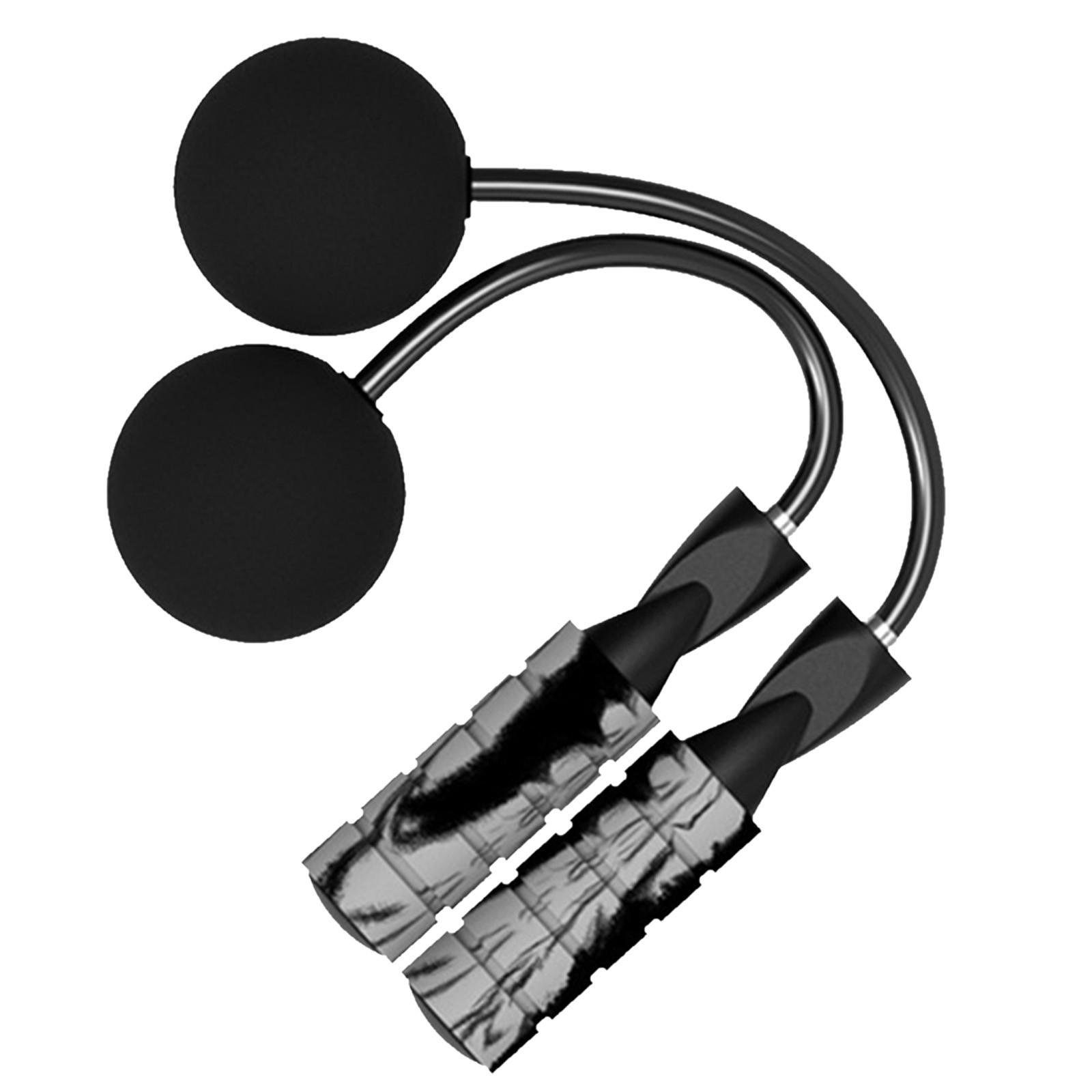 Wireless Digital Jump Rope Adjustable Length Fitness Skipping Rope with Counter for Indoor Outdoor Exercise Training and Cardio Workouts