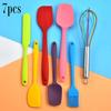 Cooking Tools Set Premium Silicone Utensils Set Cream Spatula Brush Silicone Kitchen Tool Set