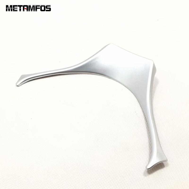 Steering Wheel Cover Molding Trim For Toyota CHR C-HR 2016-  Carbon Fiber Frame Sticker Interior Accessories Car Styling