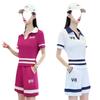 Embroidered Casual Fashionable Short Pants Set for Women in Summer, Korean-style Loose Short-sleeved Sportswear Two-piece Set