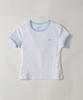 EOBANKOEO Ringer T-Shirt Crop