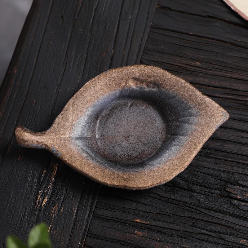 Příslušenství ke Kung Fu čajové soupravě kreativní starožitný mistr pálení šálek osobní šálek držák na šálek hrubá keramika podložka pod čajový šálek