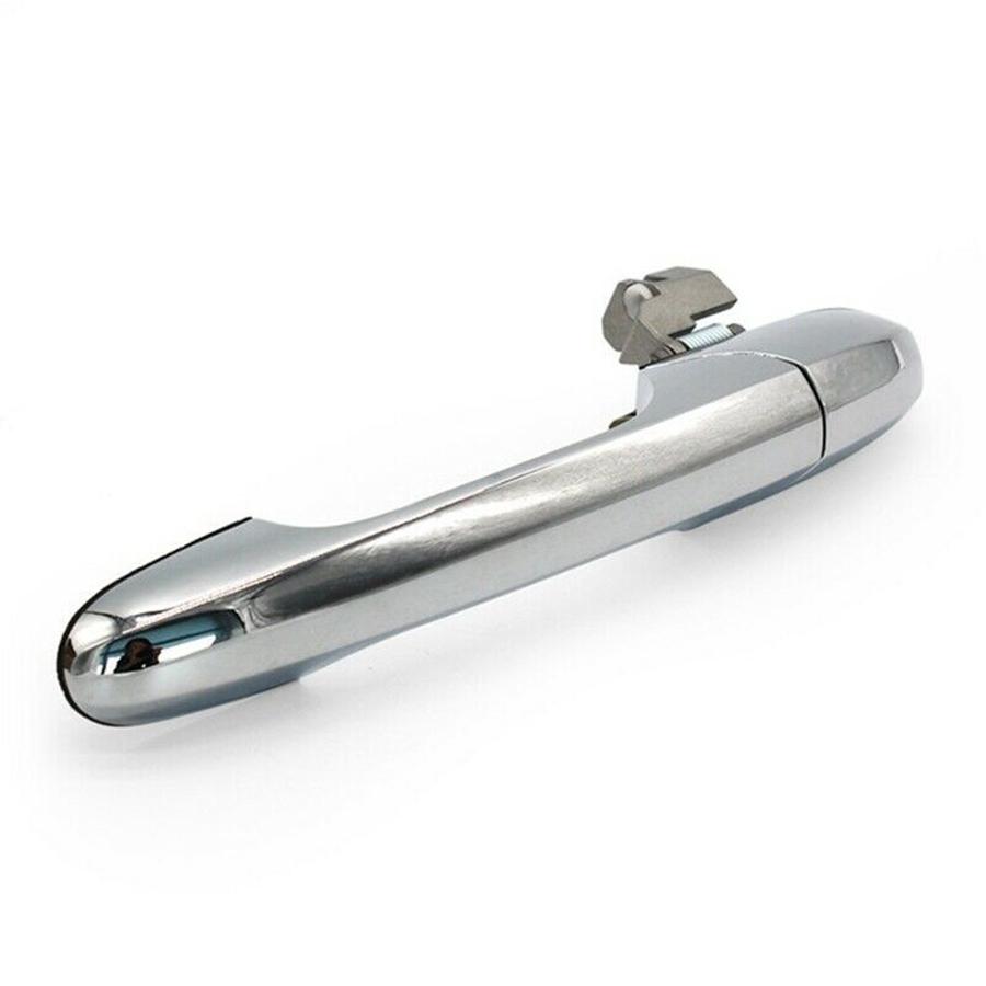 Chrome Car Front Side Hand Exterior Door Handle Universal For Fiat 500 735592026