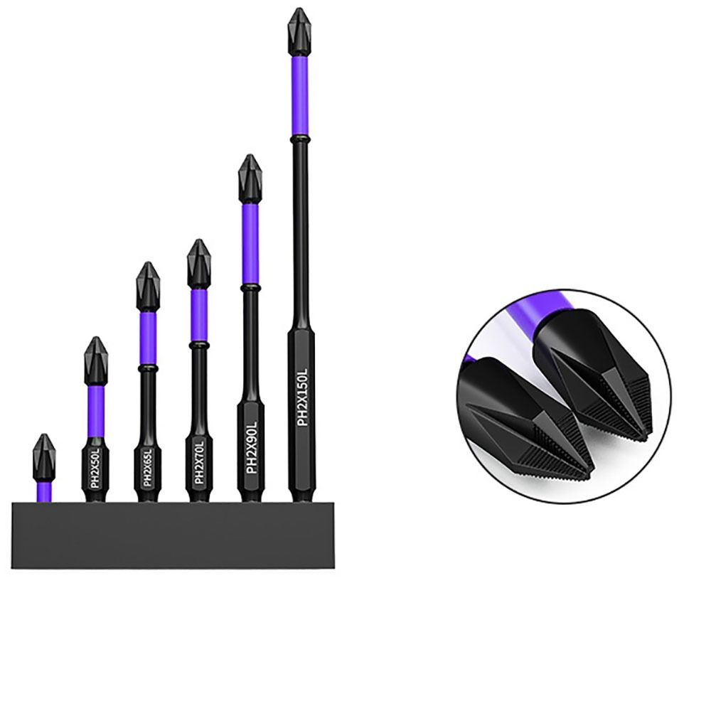 Strong Magnetic Phillips Bit Non-slip Anti-shock Batch Head Portable Screwdriver Bit