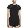 Nike T Shirts Women's Black Crew Neck Moderate Other DQ5949-010
