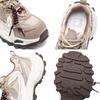 Small Retro Heightening Dad Shoes Women's 2025 New Autumn Running Shoes Versatile Platform Shoes Sports Casual Shoes