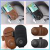 Car Leather Glasses Clip Sun Visor Multi-function Sunglasses Clip For Opel Astra C G H Insignia J K Zafira B Corsa Vectra C Corsa C