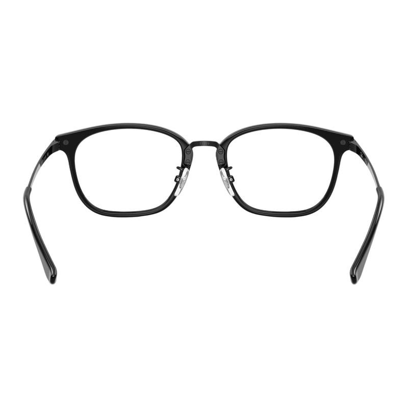 RAYBAN Alloy Oval Unisex Couple Style Multicolor Prescription Optical Glasses Frames black 51 RX7178D