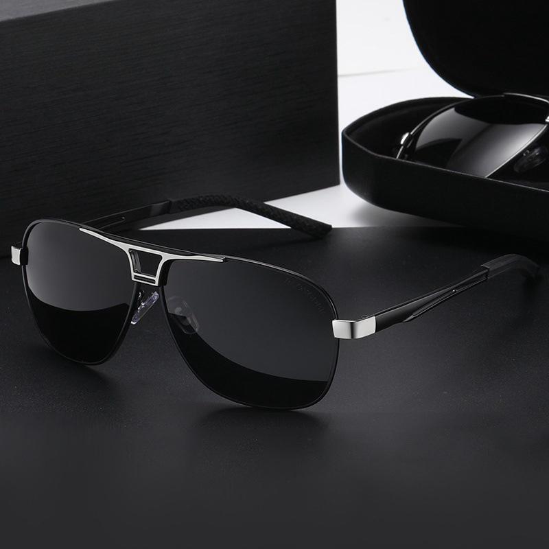 Men Classic Polarized Sunglasses Polarization Anti-reflection Full Frame Sun Glasses Women Retro Luxury Eyewear UV400
