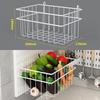 Miflame No-Drill Pegboard Storage Basket