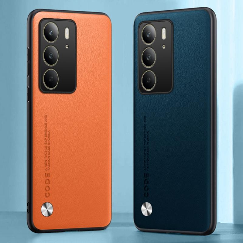 Luxury PU Leather Case For Realme C75 Back Cover Matte Silicone Shockproof Full Protection Phone Case For RealmeC75 4G Coque