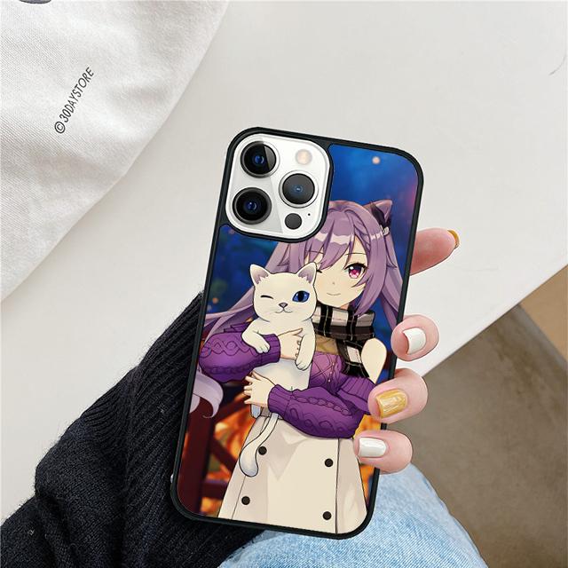 

Genshin Impact Keqing Phone Case For iPhone 17 Air 15 16 Cover 11 13 14 Pro Max 12 Plus Max Fundas iPhone 17