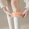 1 Pair Women Winter Warm Long Socks Solid Color Thickened Soft Thermal Stockings Fluffy Female Over Knee Socks