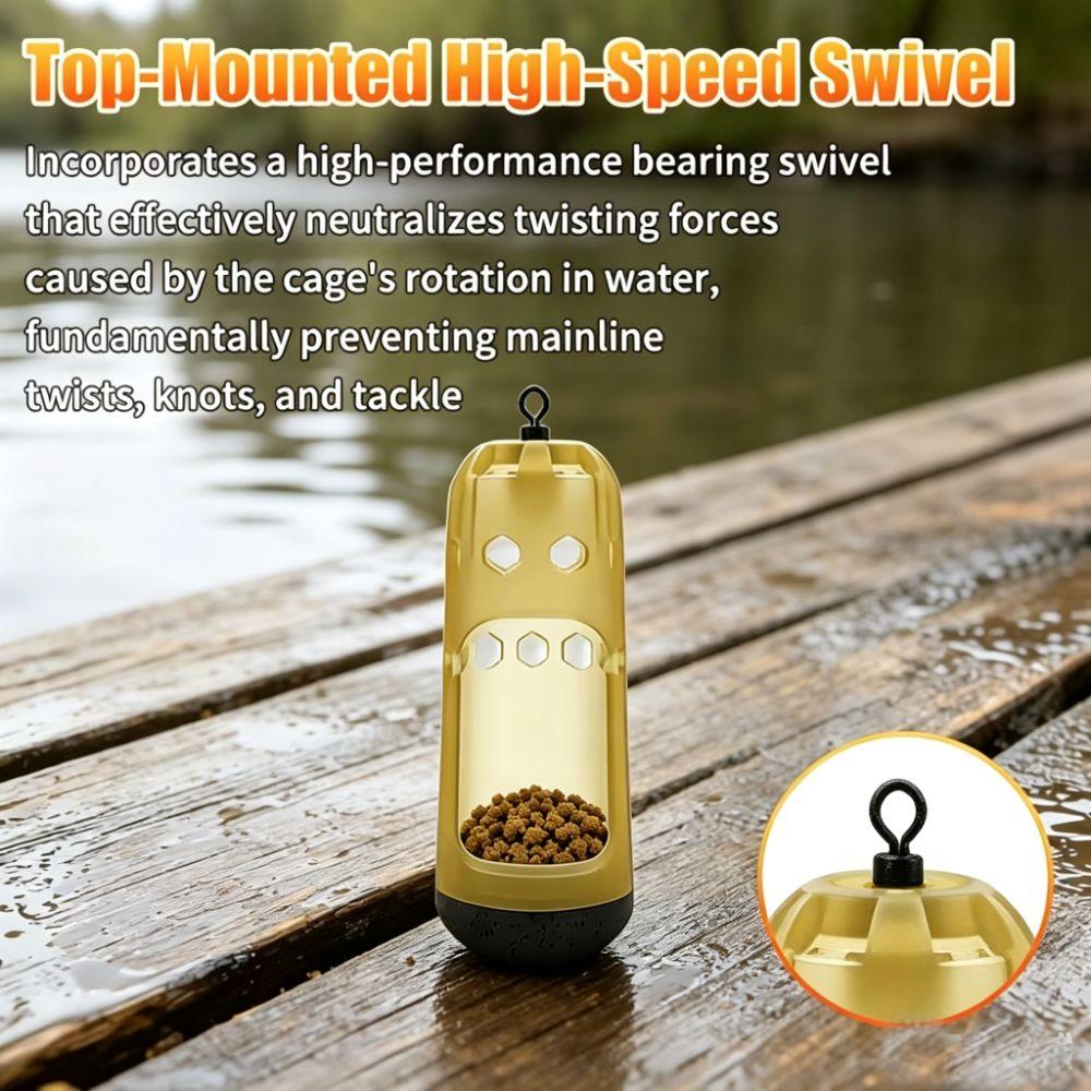 Holes Design Method Feeder 30-60g Weight Window Style Feeder Carp Fishing Bait Cage Tackle