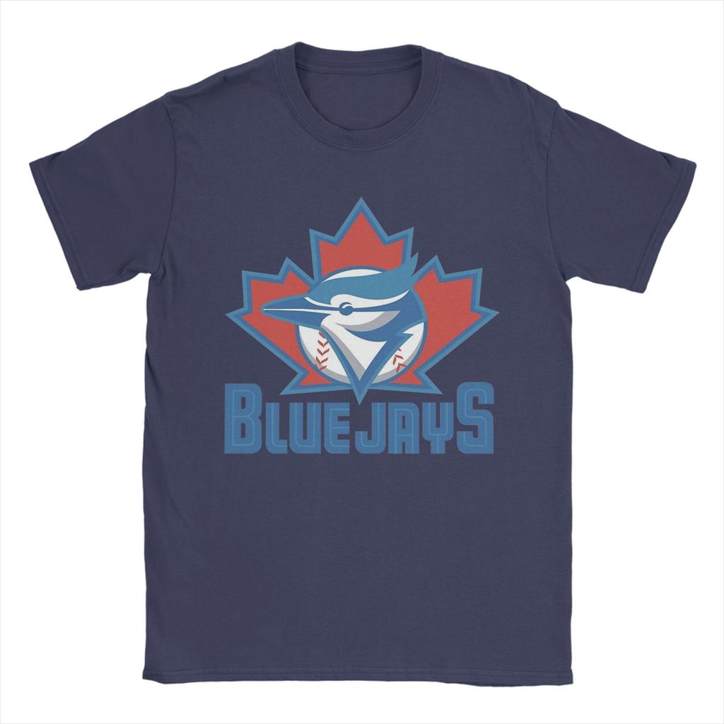 Vintage Vintage Leafs BlueJaysBird TShirt Unisex O Neck Cotton T Shirt Short Sleeve Tees Summer Clothes