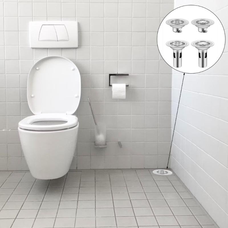 Quick Drain Stainless Steel Floor Strainer Odor Resistant Drain Cover Floor Drainer Strainer for Kitchen & Bathroom