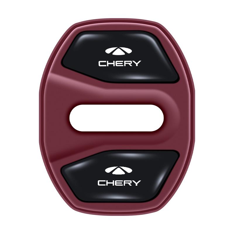 Silicone Shock-Absorbing Door Lock Cover for Chery Fengyun T9 T8 T10 A8 T6 A9