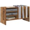 Vinyl Record Cabinet Reclaimed Wood Look 78.5 X 35 X 45 Cm Engineered Wood