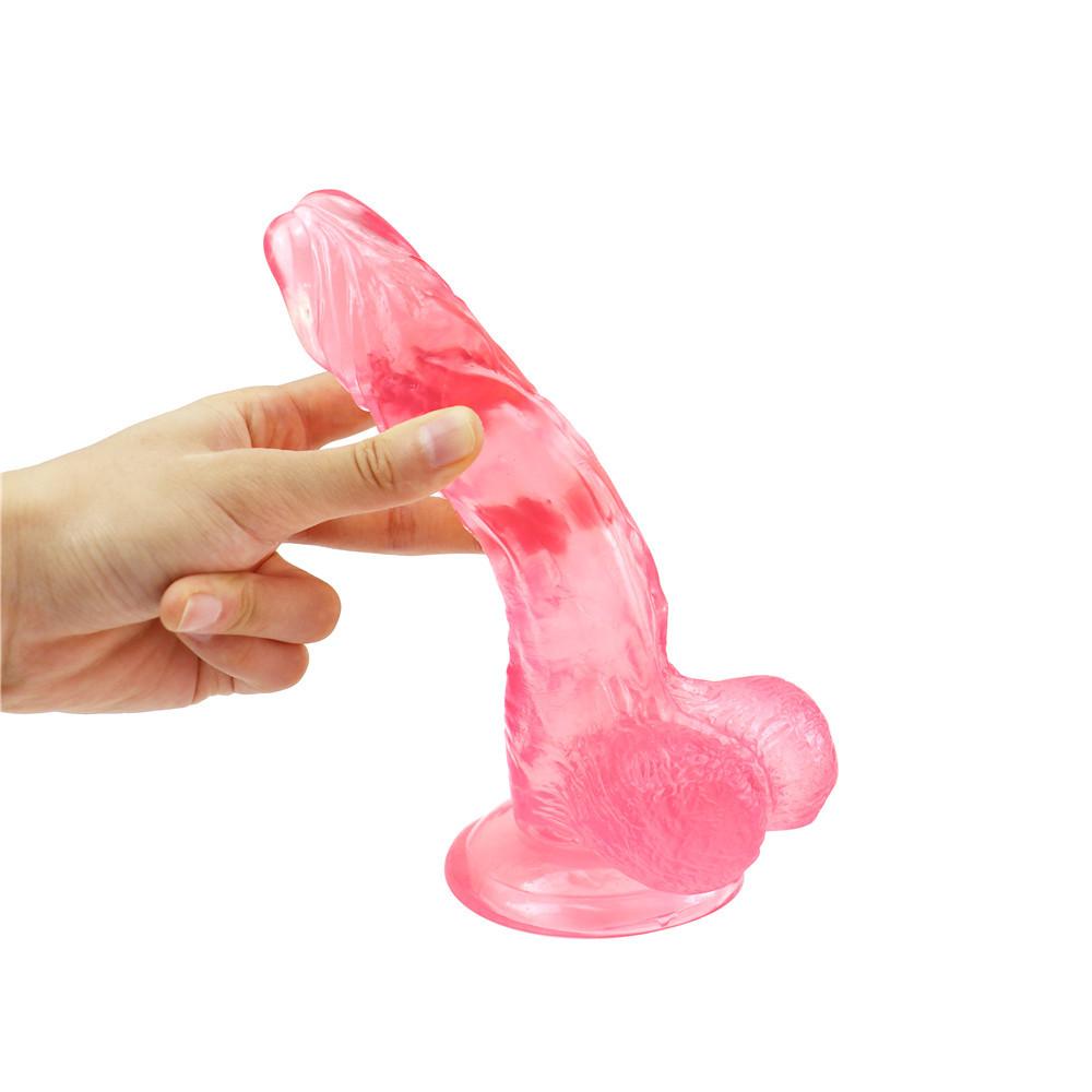 Realistic Dildo Huge Sucker Soft Dildos for Women Masturbator Toy Female Vagina Massage Anal Plug Sex Tool Adult Shop