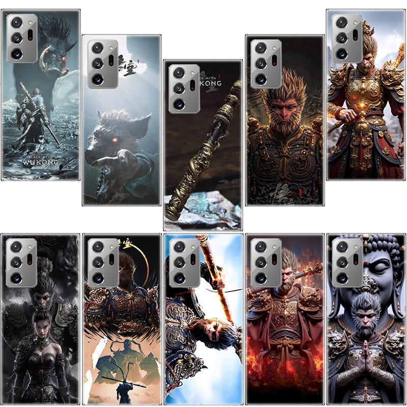 Black Myth Wu Kong Phone Case for Samsung A17 A37 A57 A54 A14 A24 A34 A07 A04S A02S A12 A22 A32 A52S A16 A26 A36 A56 A72 Galaxy