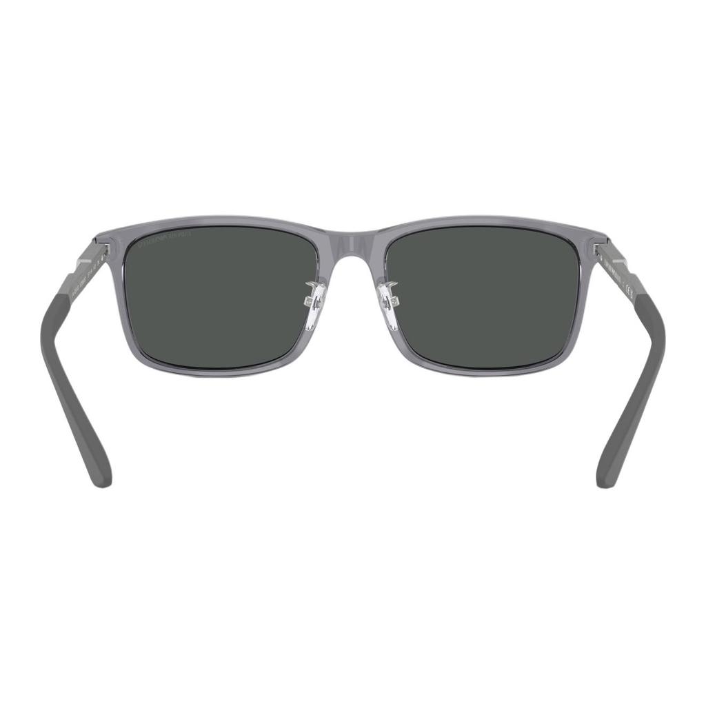 Emporio Armani Square Sunglasses Unisex sunglasses Transparent-Gray EA4241D-620687