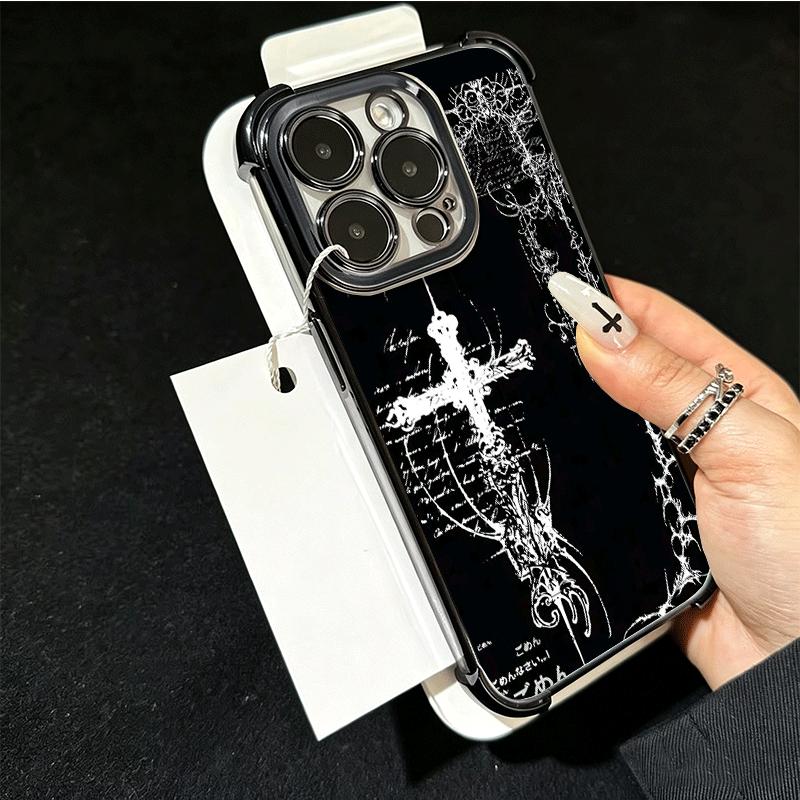 Gothic Cyber Sigil Cross Soft Phone Case For Xiaomi Poco X7 X8 Pro Max X6 X5 X3 F8 Ultra F7 M8 M7 M5S Redmi 15C 15A 15 14C 13C 1