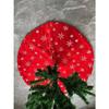 Cross-border Christmas Tree Skirt - High-end White Decoration with 78cm 90cm 122cm Plush Sparkles