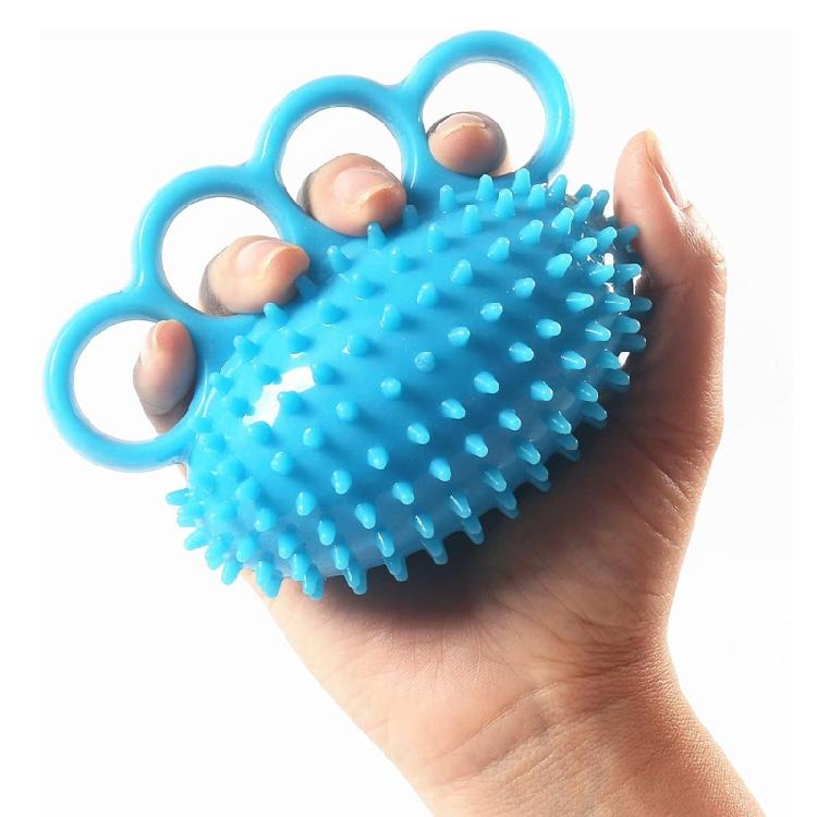 Hand for Palm Relief Strengthener Squeeze Grip Ball Recovery Finger Exerciser To