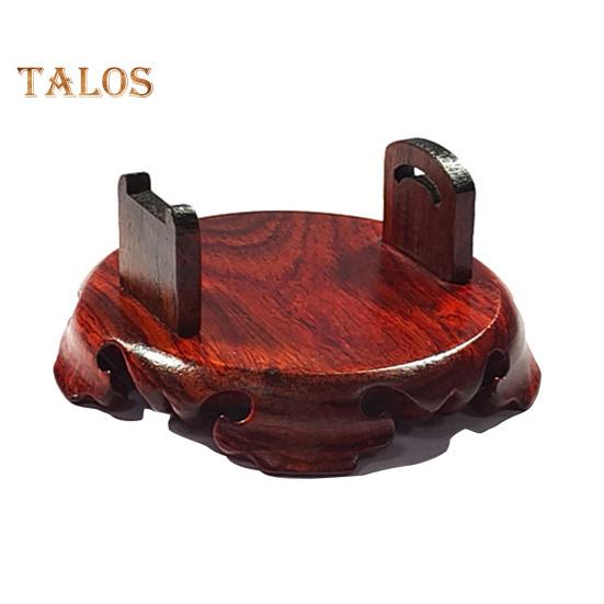 

Подставка для рыболовной катушки, портативная, легкая, прочная, из натурального дерева, держатель для катушки для заброса приманки, подарок любителям рыбалки красный