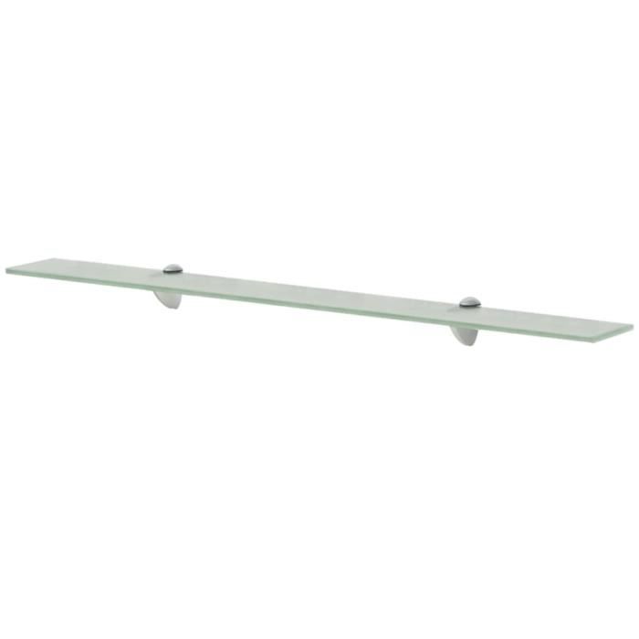 VidaXL Étagères murales 2 pcs Verre 90 x 20 cm 8 mm
