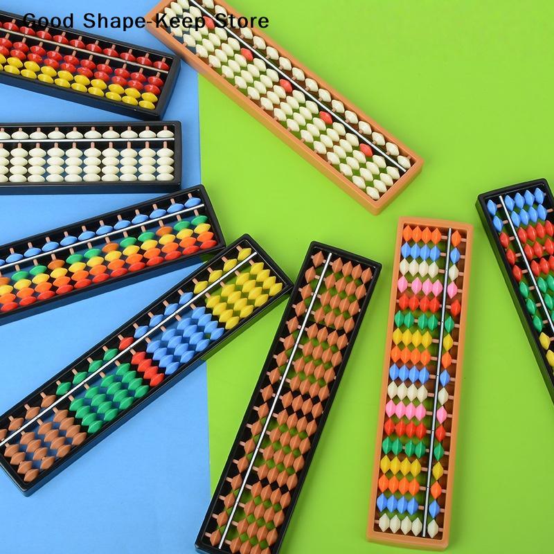 daily17 Digits Math Abacus Soroban Column Counter for Kids Calculation Practice Educational Counting ToolDaily products