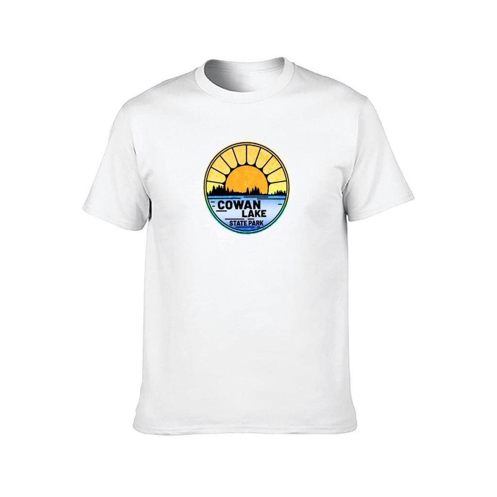 Cowan Lake State Park Ohio OH TShirt t shirts for man slim fit t shirt for man 100 percent cotton TShirt