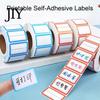 Price Tag Stickers 500 Pcs Label Stickers, Color Coding Self-Adhesive Name Tags, Waterproof Handwriting Friendly Removable Labels for File Folders,