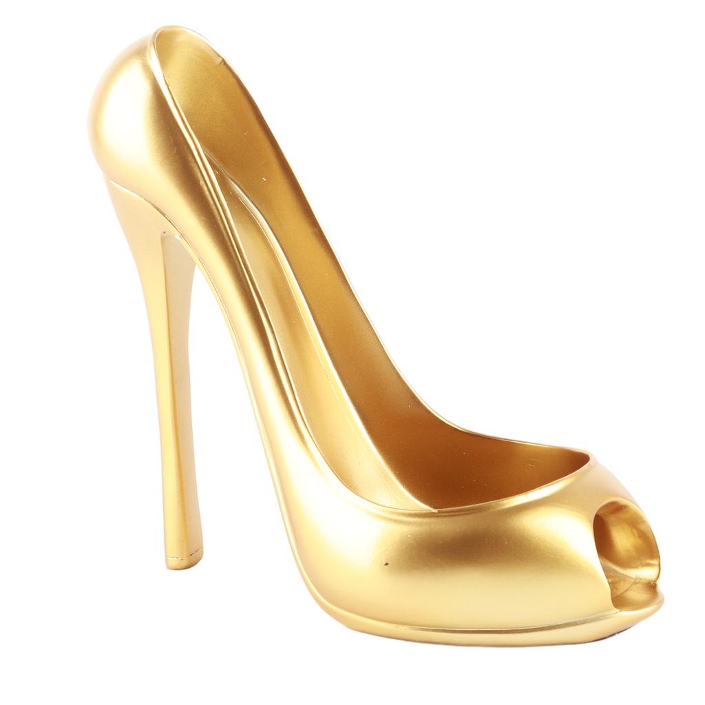 Inovativní stojan na víno Tvar boty na vysokém podpatku Držák na vystavení lahví vína Domácí dekorace