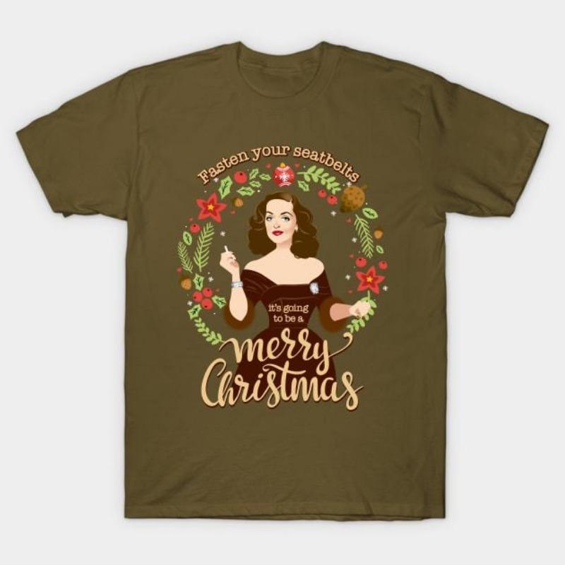 Merry Christmas Christmas Tree Summer Casual Fashion T-Shirt