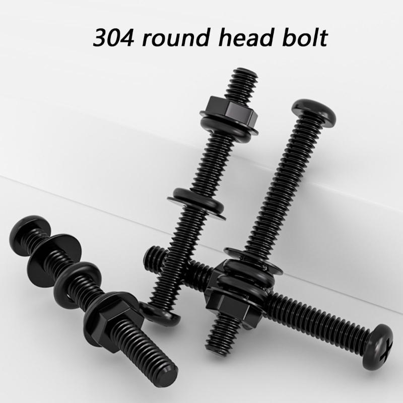 High Strength Aluminum Long Screw 35/40/50/60mm For PC Case Mounting Hardware Mount Screw Video Card Cooling Radiator
