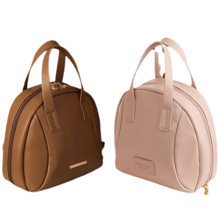 2025 Women's Portable Large-Capacity Cosmetic Travel Bag - High-End Hand-Held Skincare Storage